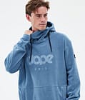 Cozy II Fleece Hoodie Men Blue Steel, Image 2 of 7