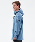 Cozy II Fleece Hoodie Men Blue Steel, Image 5 of 7