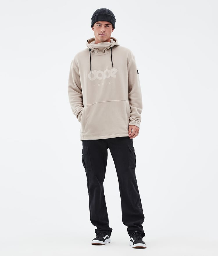 Cozy II Fleece Hoodie Men Sand, Image 3 of 7