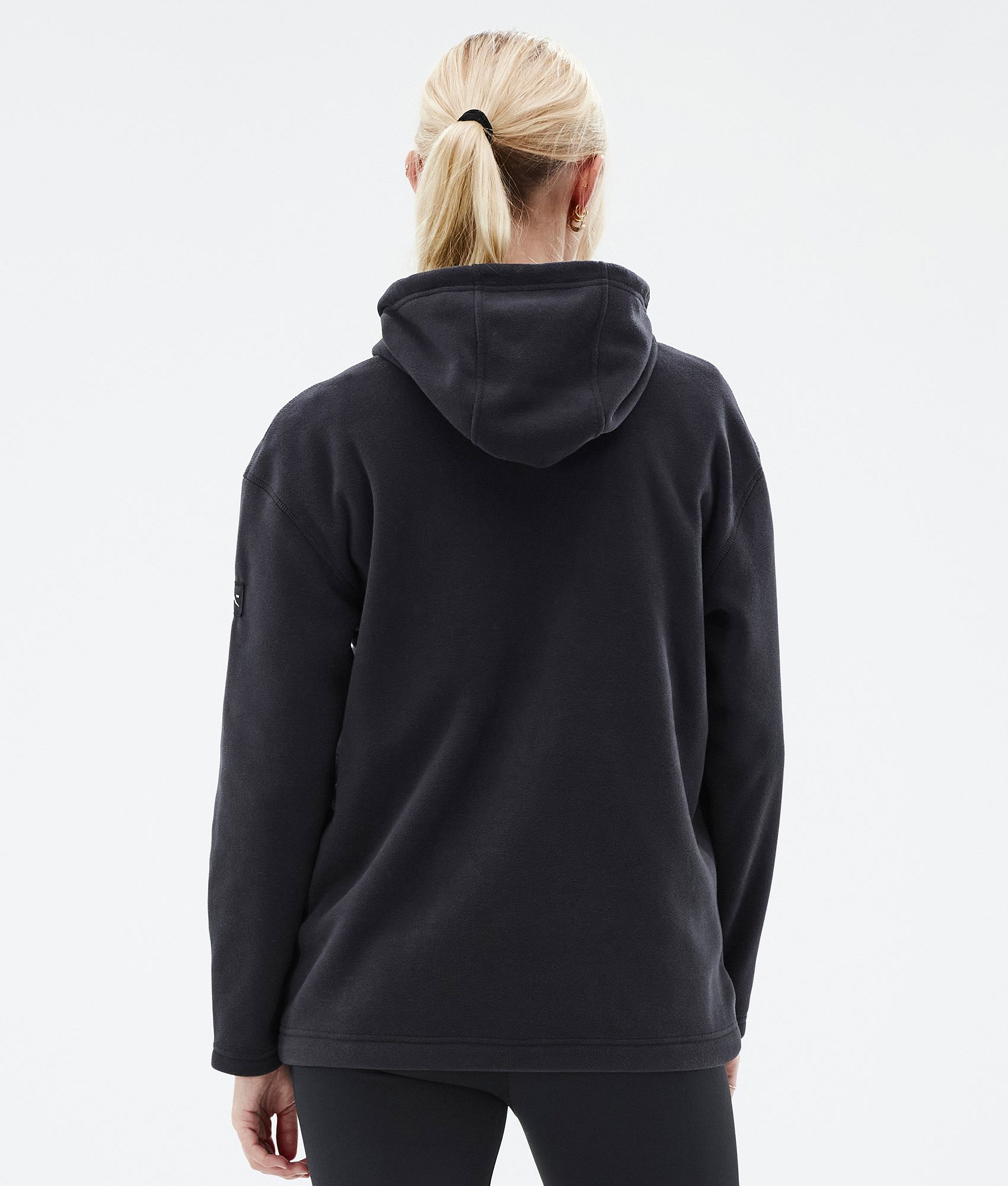 Black fleece hoodie women's hotsell