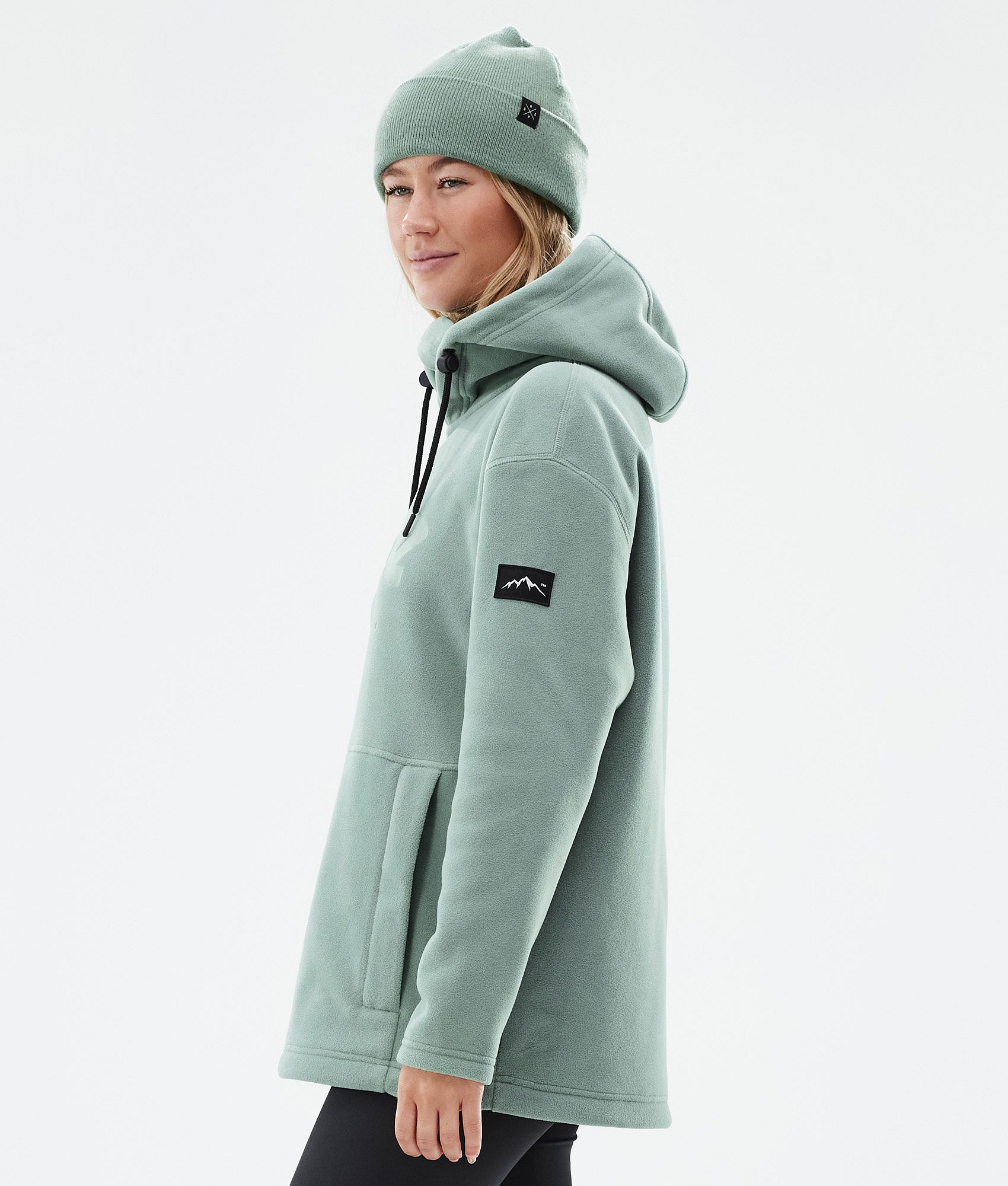 Dope Cozy II W Fleece Hoodie Women Faded Green Dopesnow