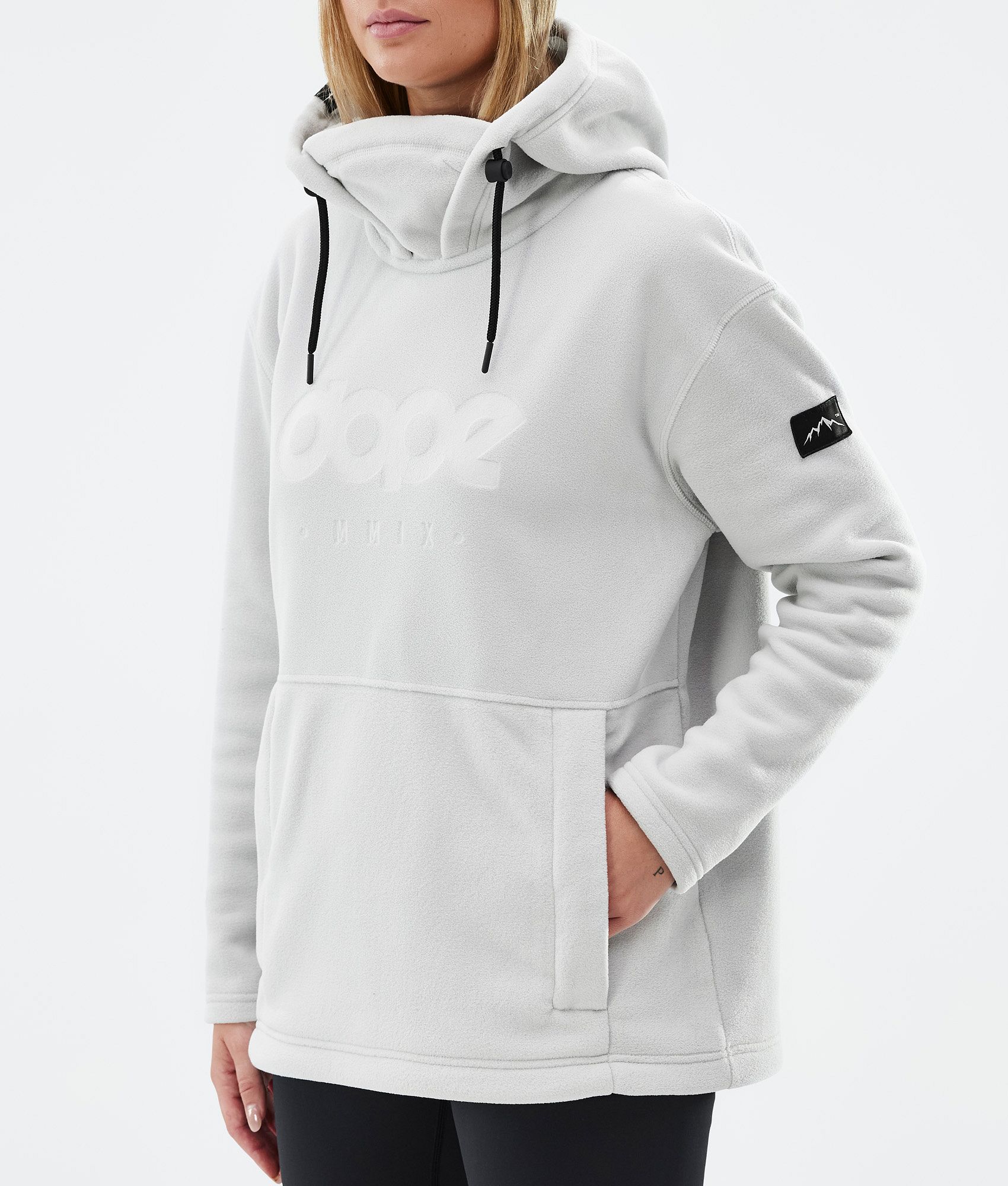 Dope Cozy II W Women's Fleece Hoodie Light Grey