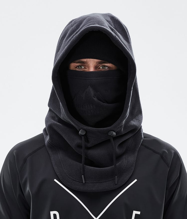 Cozy Hood II Facemask Black, Image 3 of 4