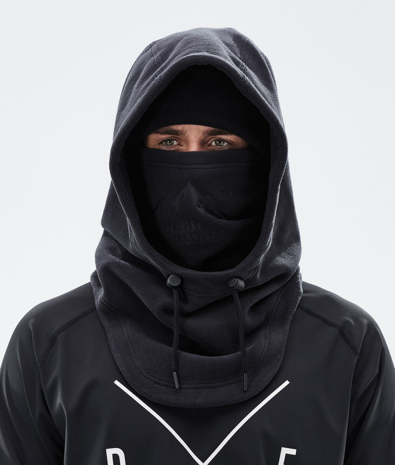 Cozy Hood II Facemask Black, Image 3 of 4