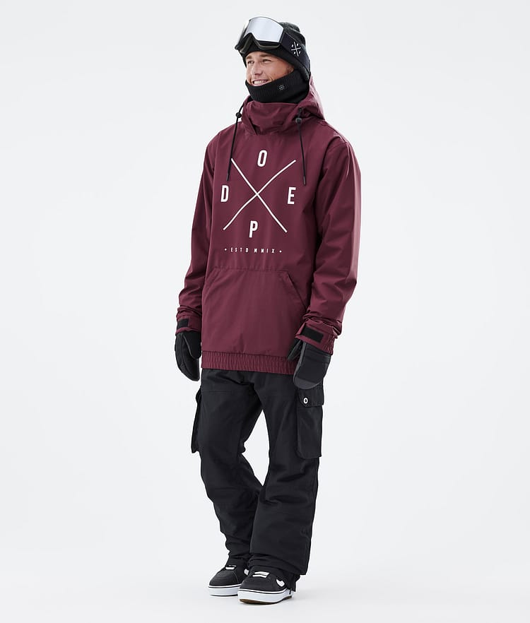 Migoo Chaqueta Snowboard Hombre 2X-Up Burgundy, Imagen 3 de 8