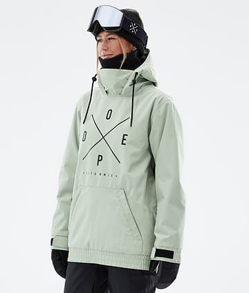 Dope Snow Migoo W Chaqueta Snowboard Mujer 2X-Up Soft Green
