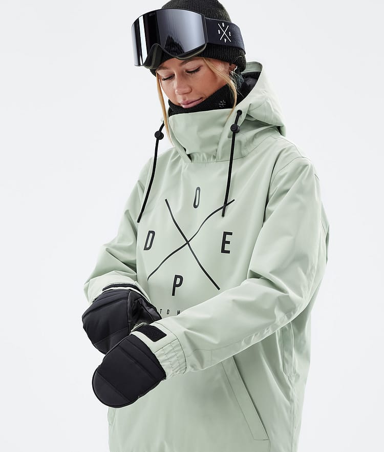 Migoo W Chaqueta Snowboard Mujer 2X-Up Soft Green, Imagen 2 de 8
