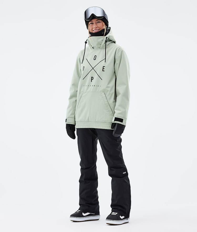 Migoo W Chaqueta Snowboard Mujer 2X-Up Soft Green, Imagen 3 de 8