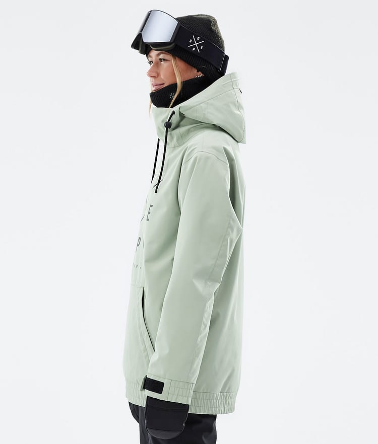 Migoo W Chaqueta Snowboard Mujer 2X-Up Soft Green, Imagen 6 de 8