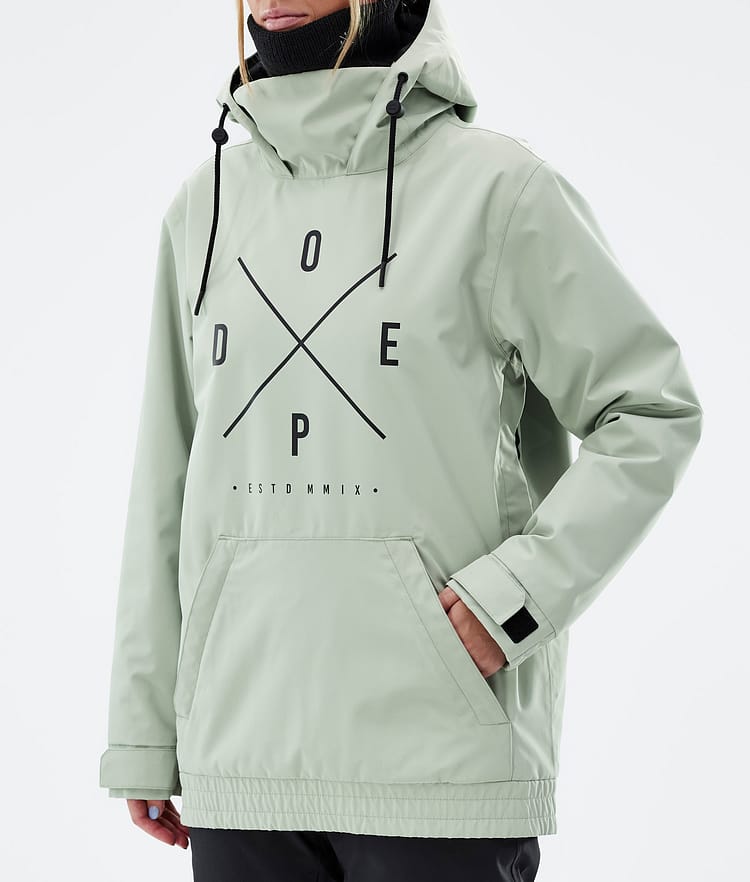 Migoo W Chaqueta Snowboard Mujer 2X-Up Soft Green, Imagen 8 de 8