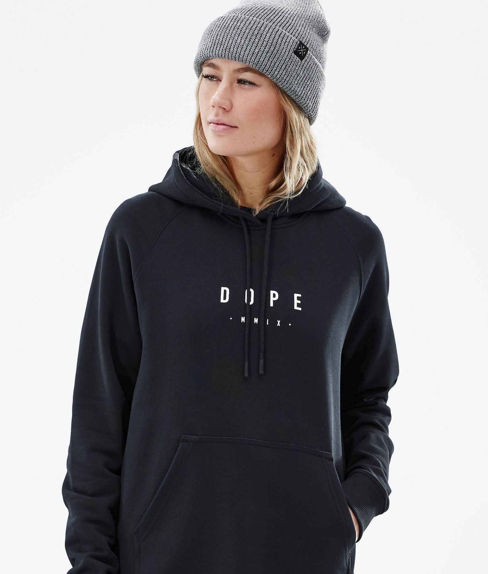 Peak hoodie top