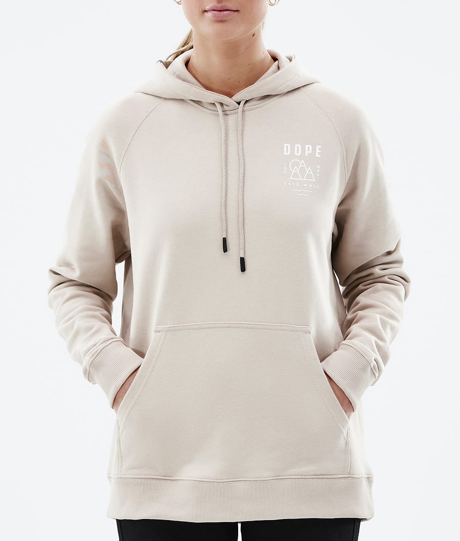 Dope Common W 2022 Hoodie Women Summit Sand | Dopesnow UK