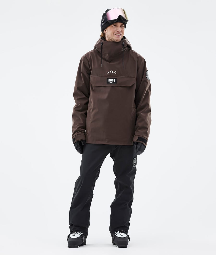 Dope Blizzard 2022 Ski Jacket Men Brown