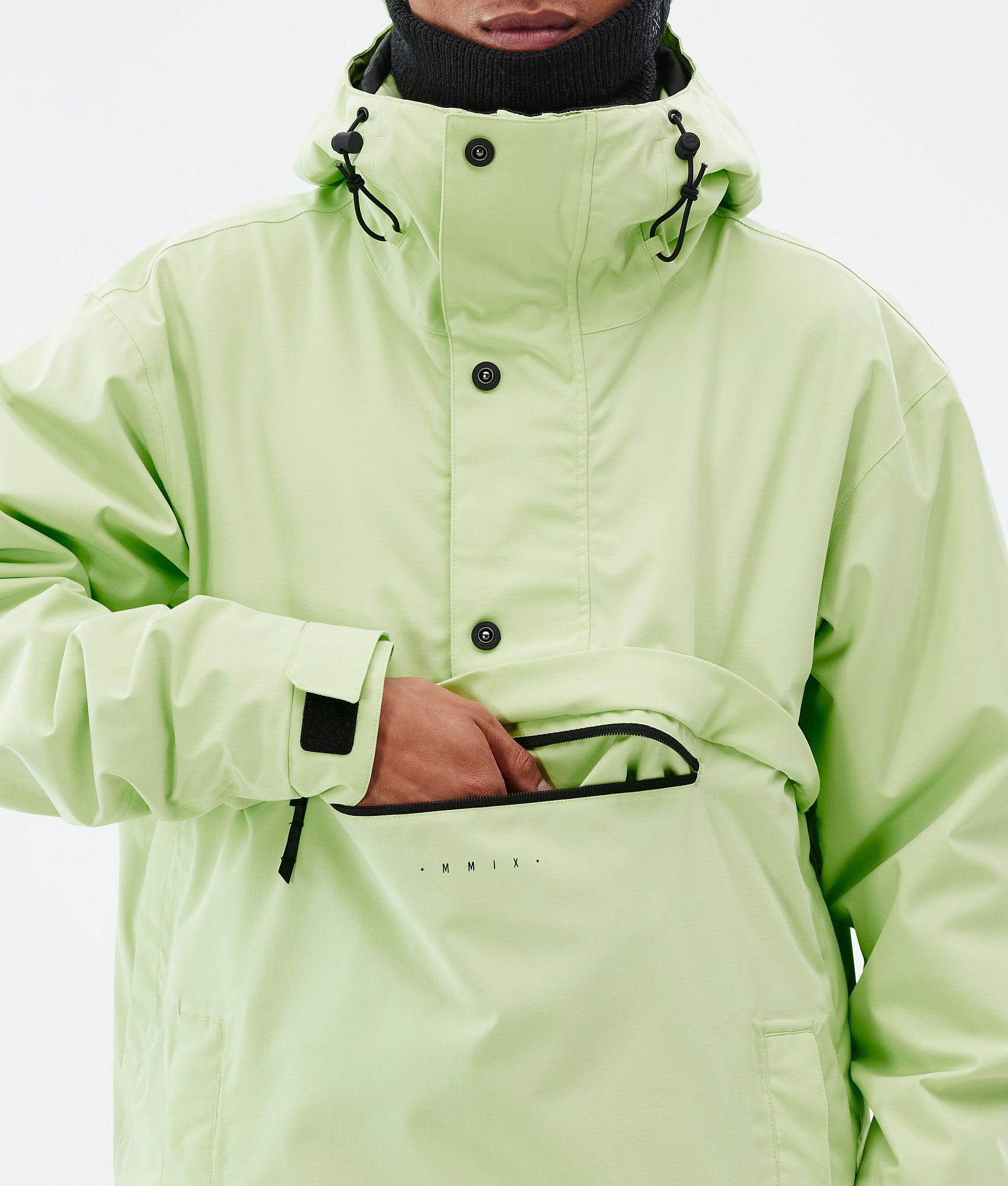 Lime green on sale ski jacket mens