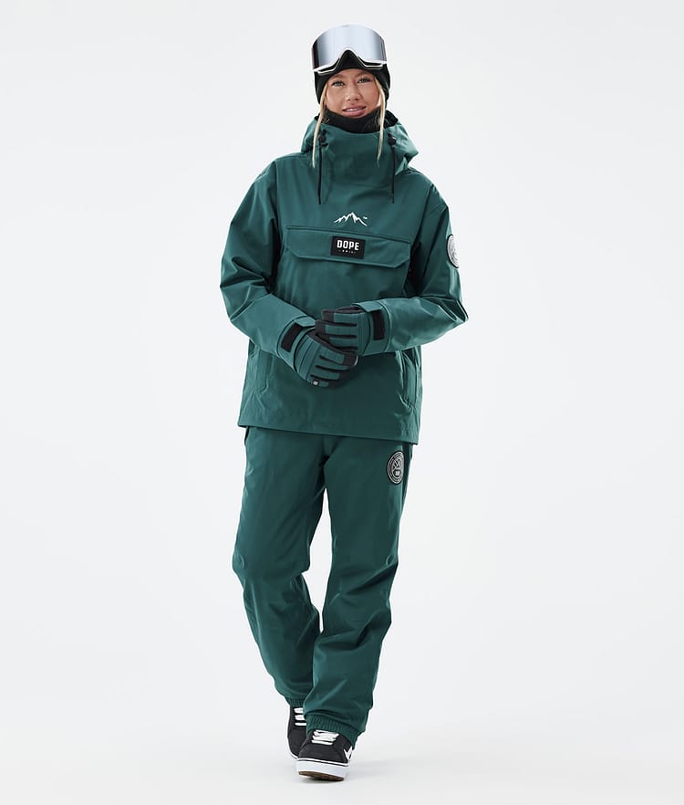 Blizzard W Snowboardjakke Dame Bottle Green, Billede 2 af 8