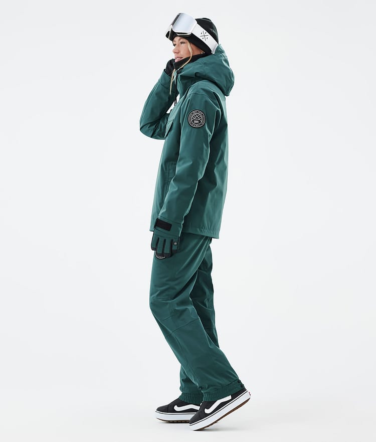 Blizzard W Snowboardjakke Dame Bottle Green, Billede 3 af 8