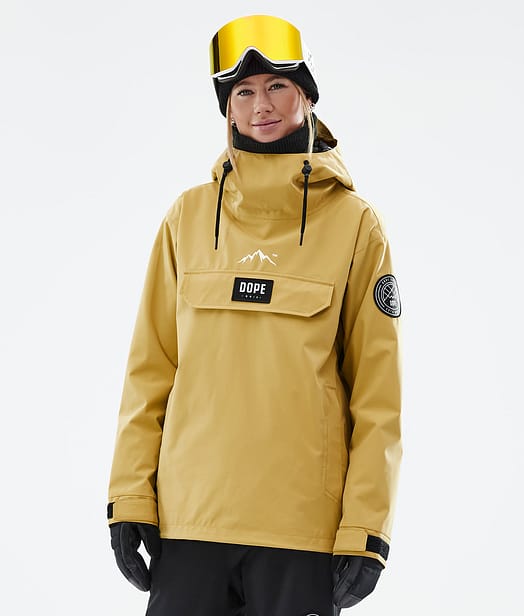 Dope Blizzard W 22 Chaqueta Snowboard Mujer Ochre