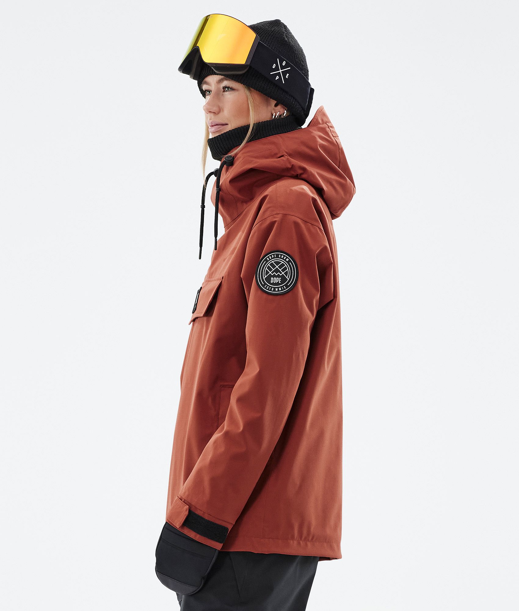 Rust on sale snow jacket