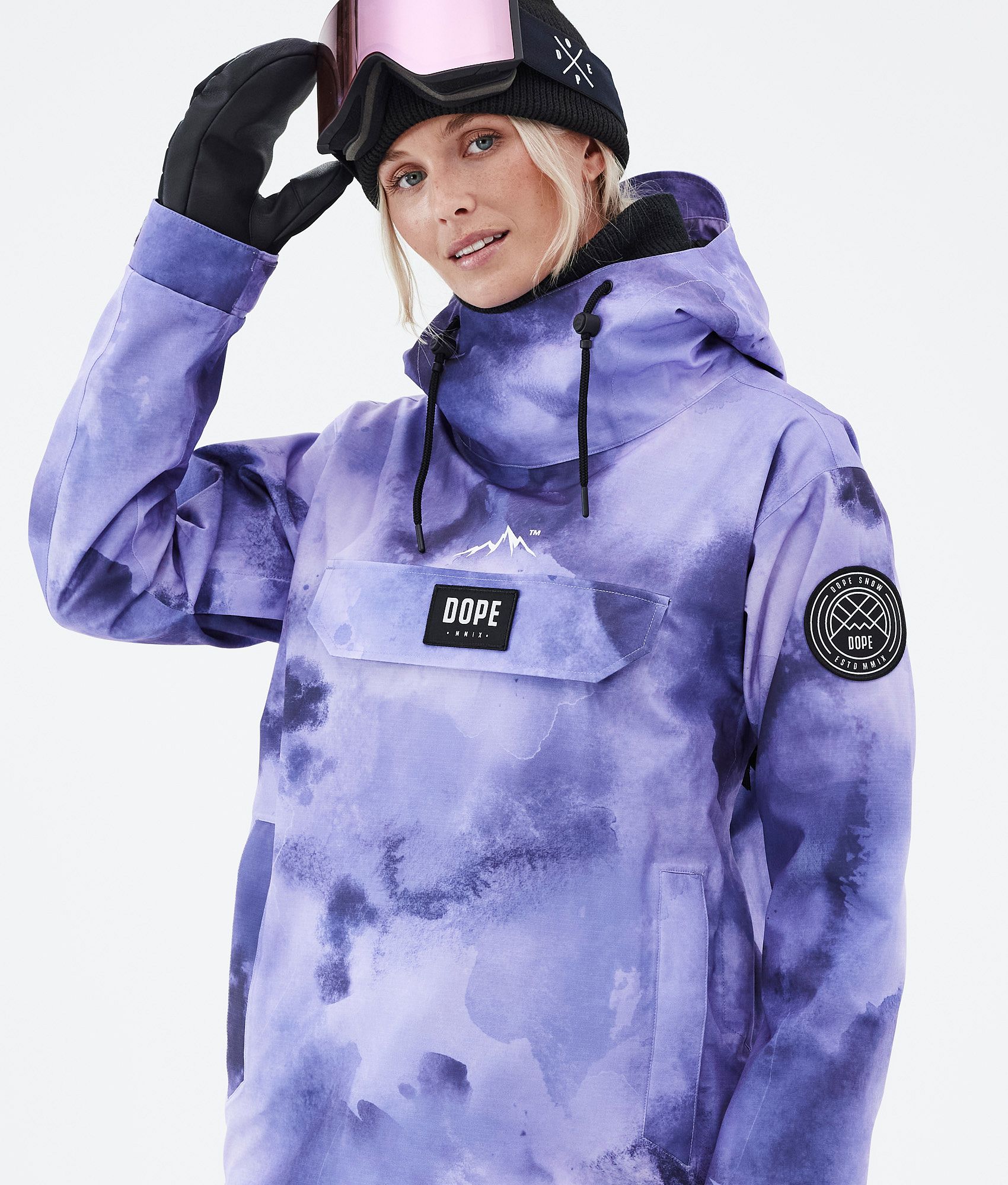 Dope Blizzard W 2022 Women's Snowboard Jacket Liquid Violet