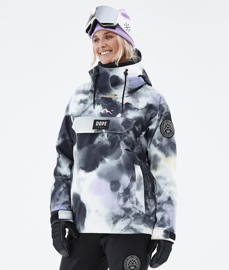 Blizzard W 22 Lyžařská Bunda Dámské Tiedye Black Purple, Obrázek 1 z 9