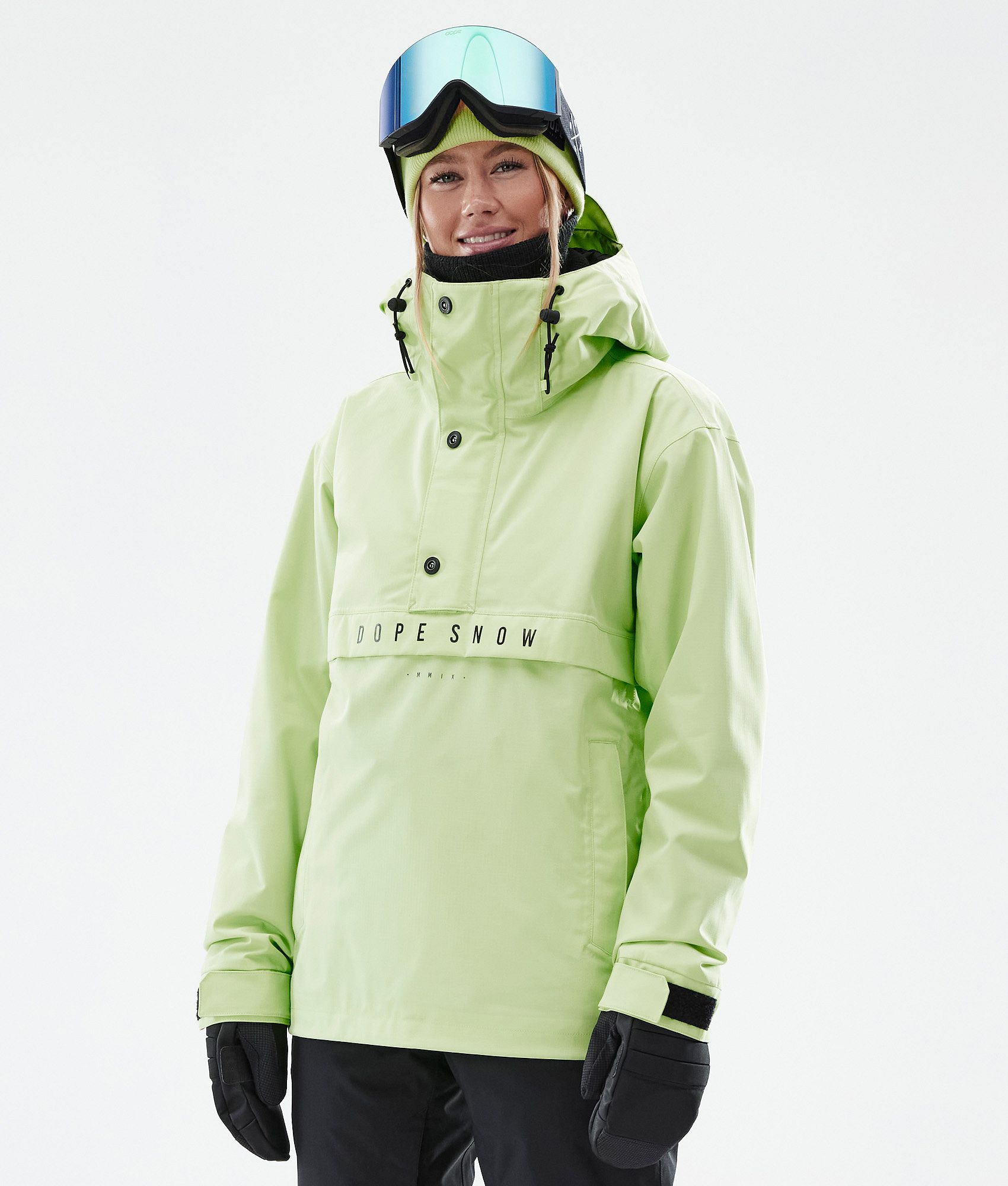 Bright green 2025 ski jacket