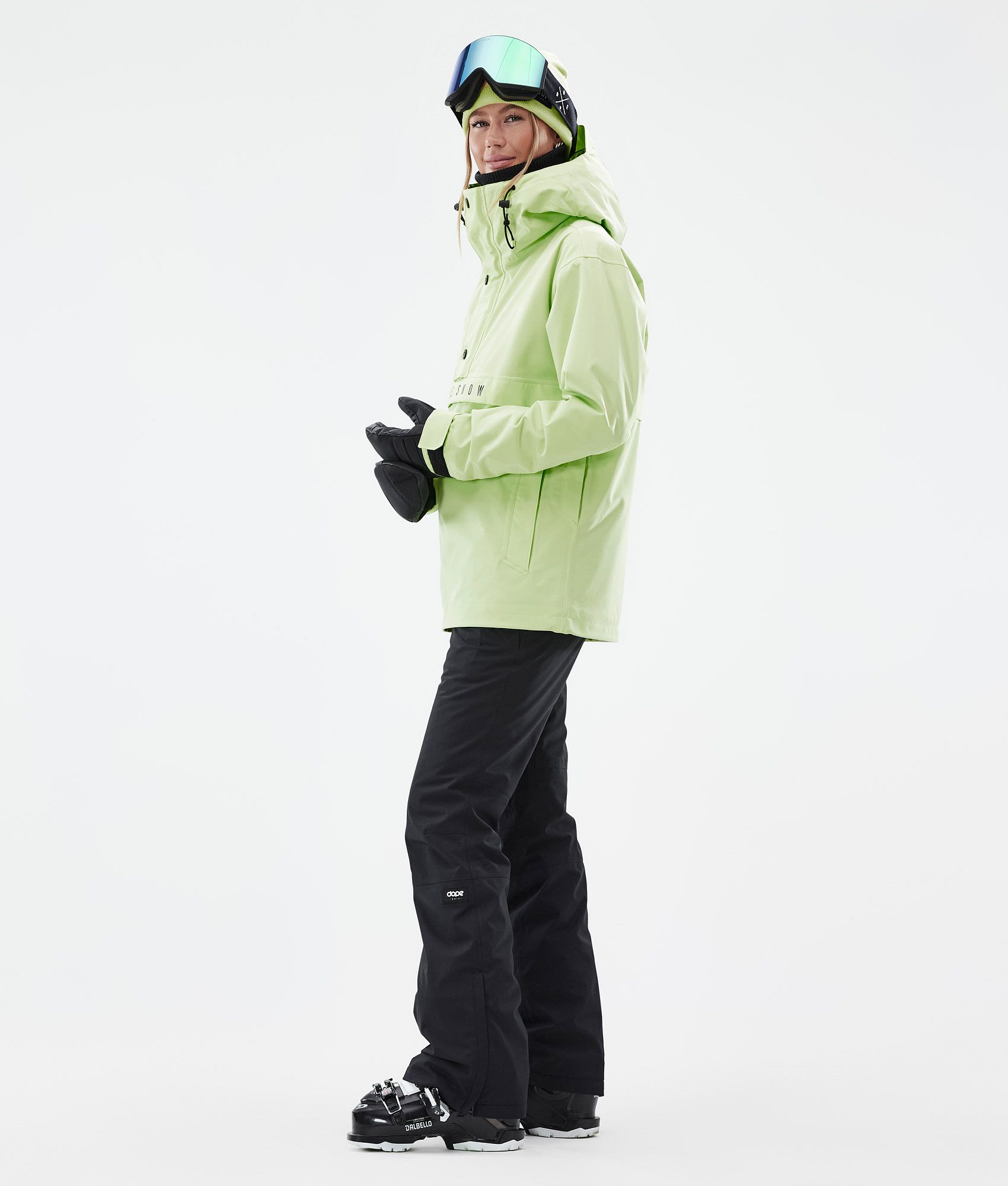 Bright green 2024 ski jacket