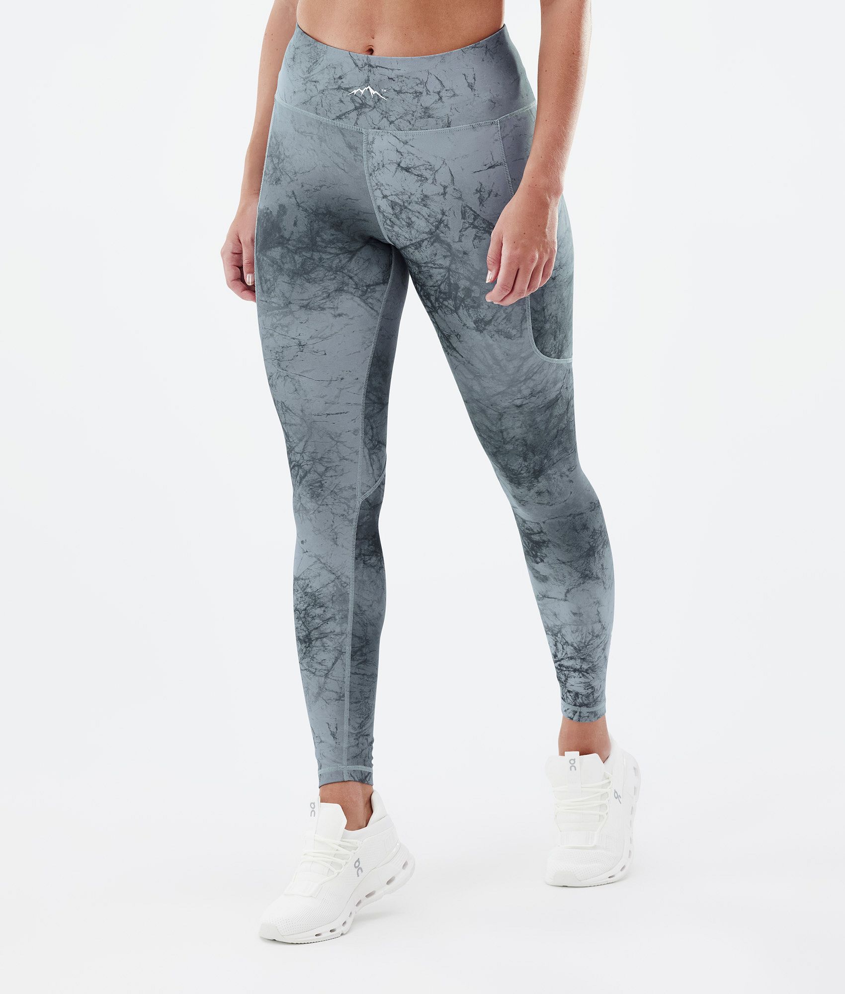 Nike training power leggings in mint tulle mesh best sale