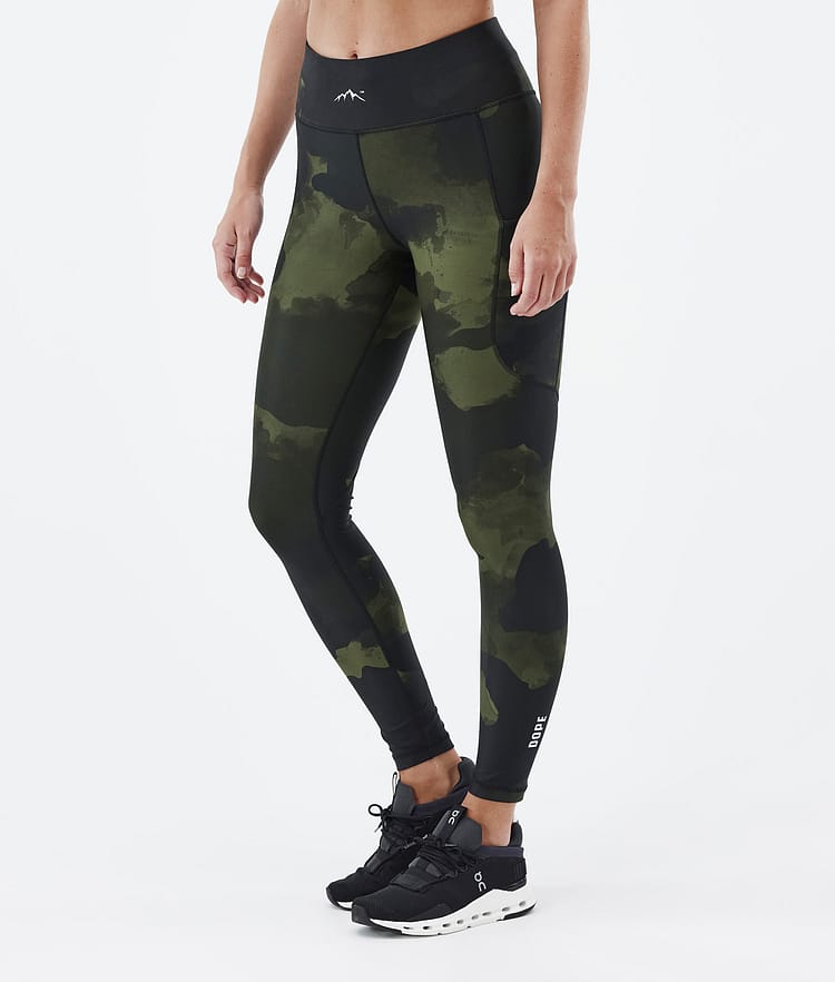 Lofty Tech Leggings Mujer Green Camo, Imagen 1 de 8
