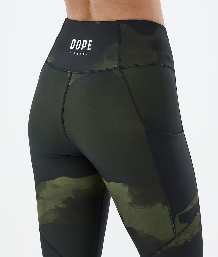 Lofty Tech Leggings Mujer Green Camo, Imagen 7 de 8