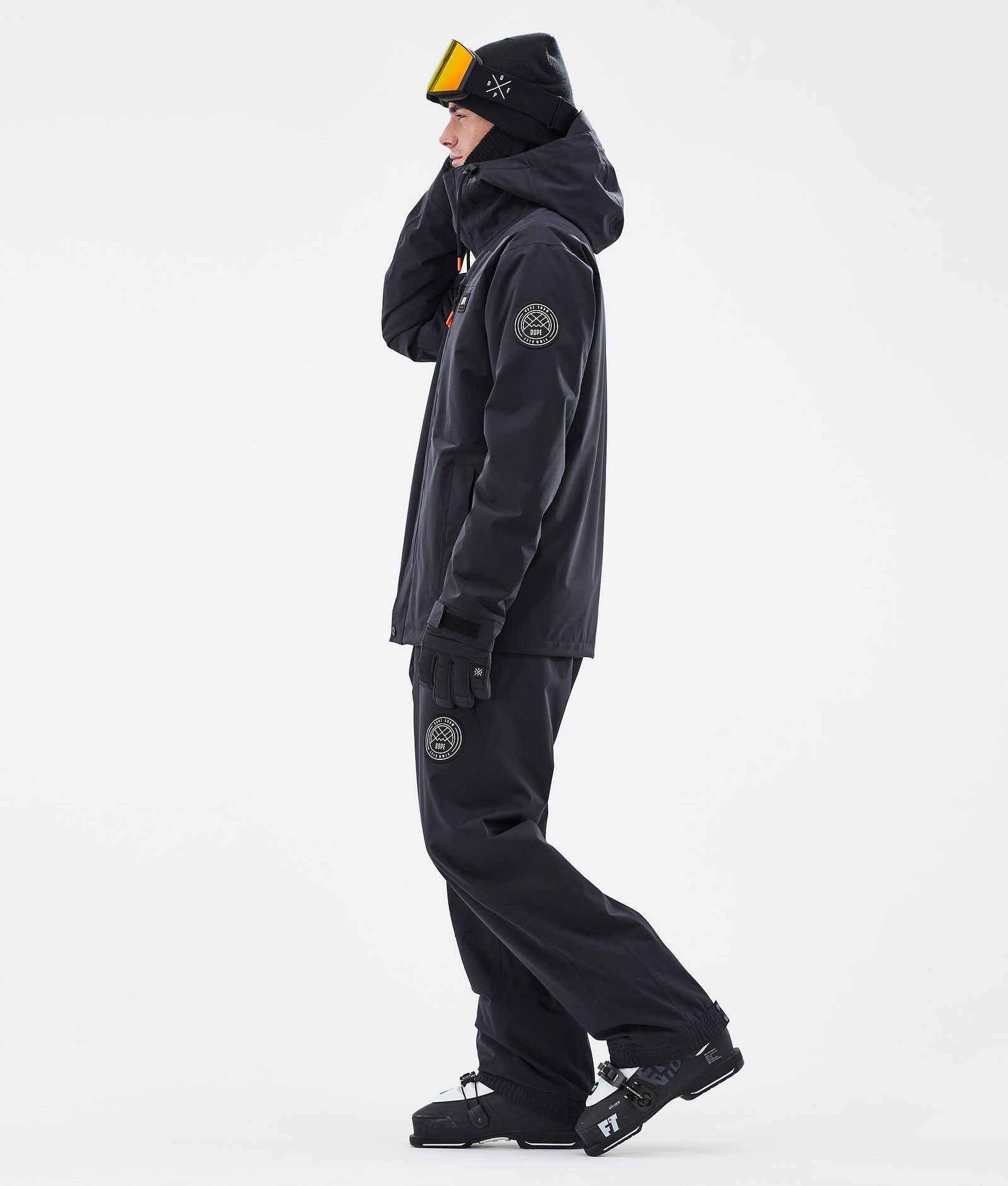 Blizzard Full Zip Skijakke Herre Black, Billede 3 af 9