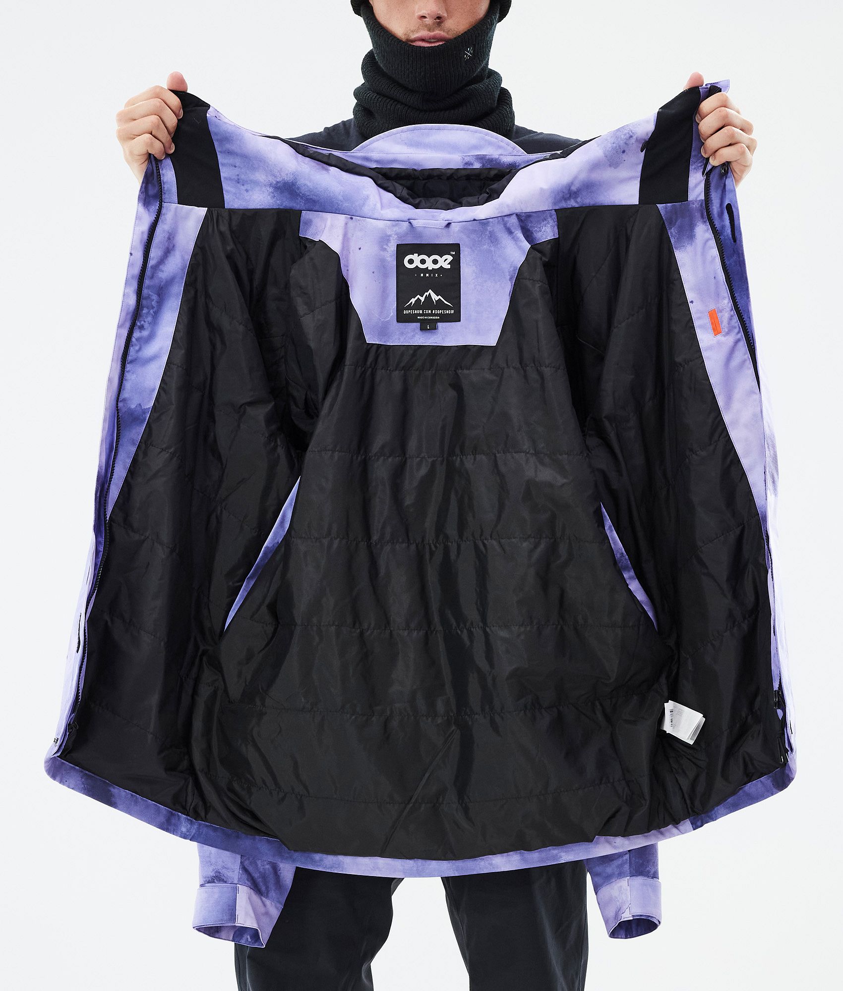 Liquid ski outlet jacket