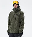 Blizzard Full Zip Ski Jacket Men Olive Green