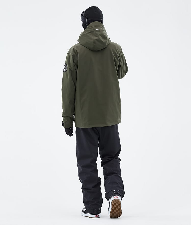 Blizzard Full Zip スノーボードジャケット メンズ Olive Green, 画像4 / 9