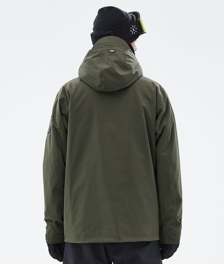 Blizzard Full Zip Lyžařská Bunda Pánské Olive Green, Obrázek 6 z 9