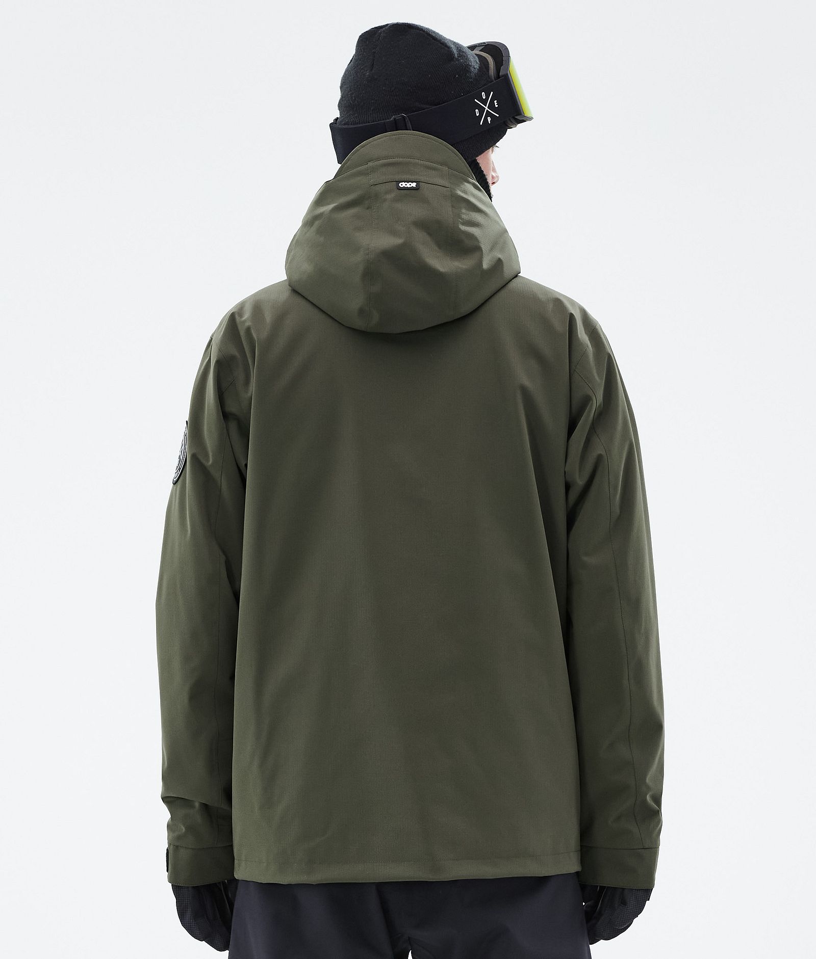 Blizzard Full Zip Snowboardjakke Herre Olive Green, Bilde 6 av 9