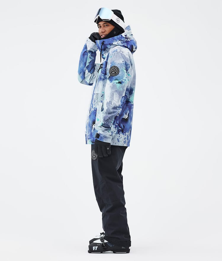 Blizzard Full Zip Lyžařská Bunda Pánské Spray Blue Green, Obrázek 3 z 9