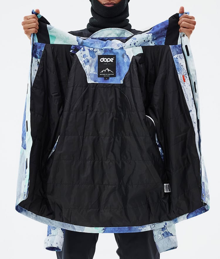 Blizzard Full Zip Lyžařská Bunda Pánské Spray Blue Green, Obrázek 9 z 9