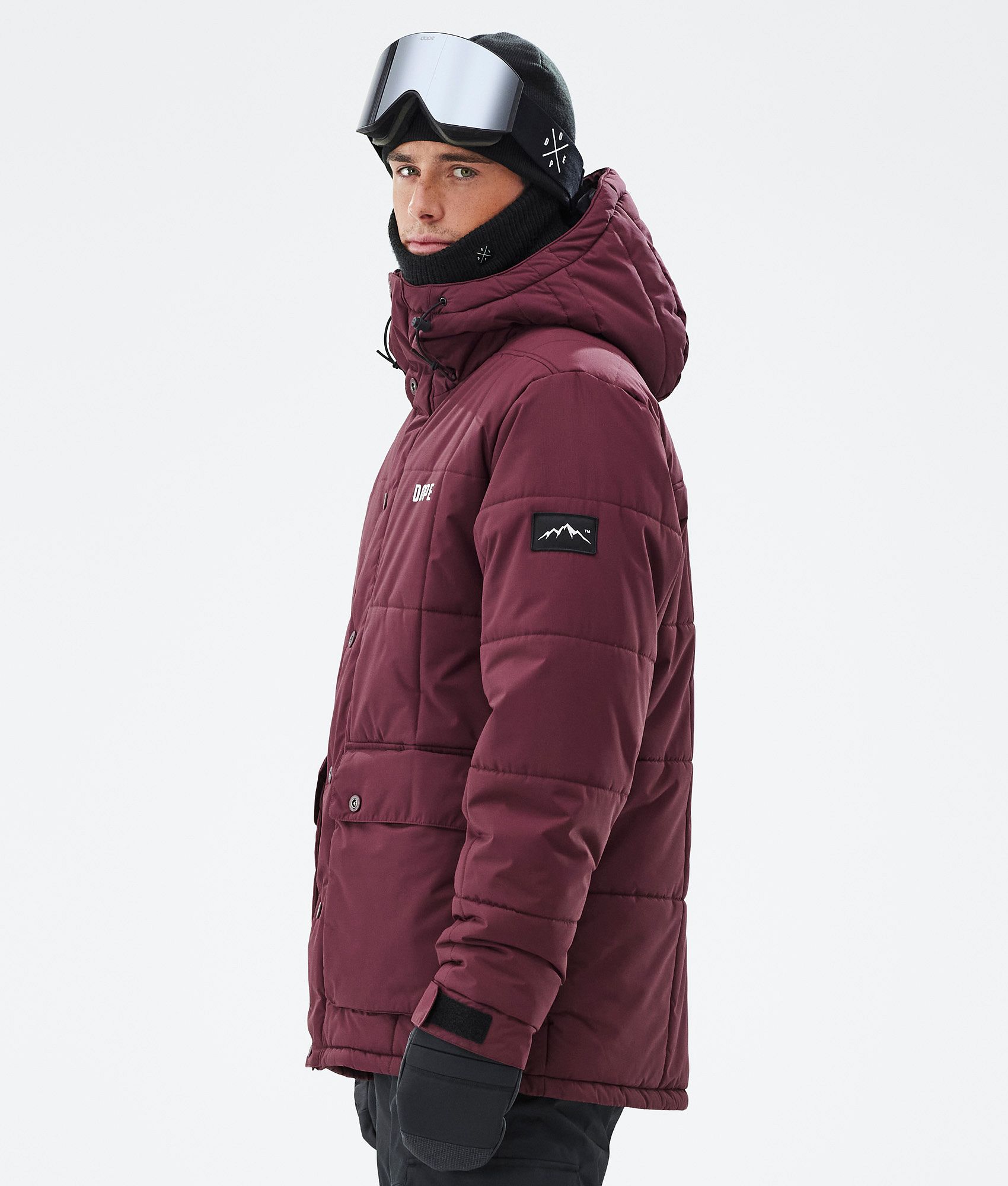 Maroon snowboard clearance jacket