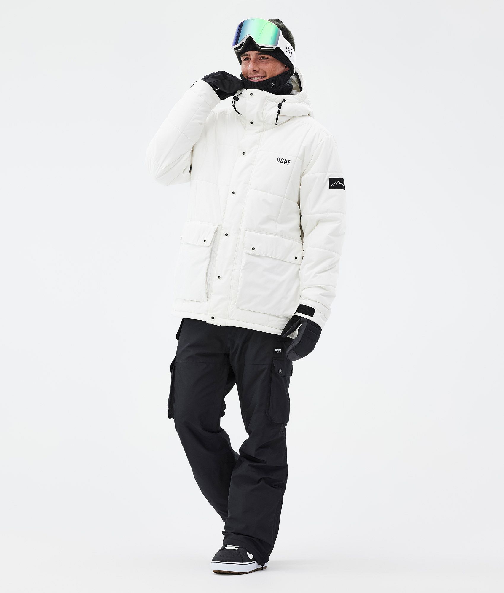 Dope puffer snowboard on sale jacket