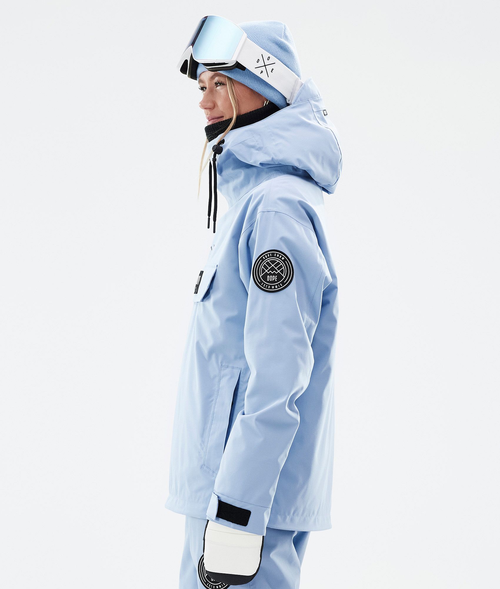 Baby blue ski jacket hotsell