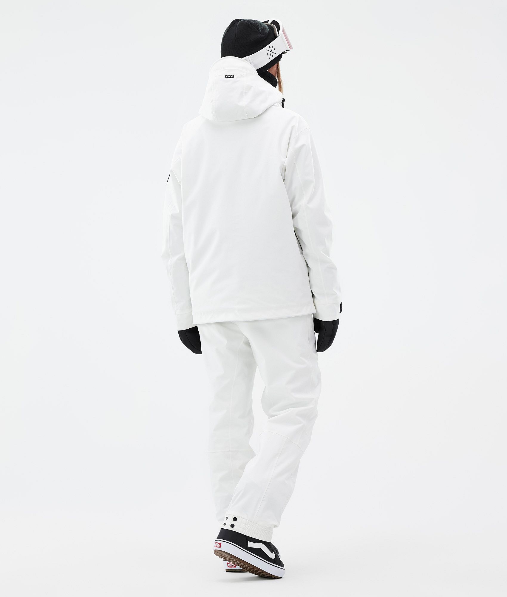 White womens snow clearance jacket