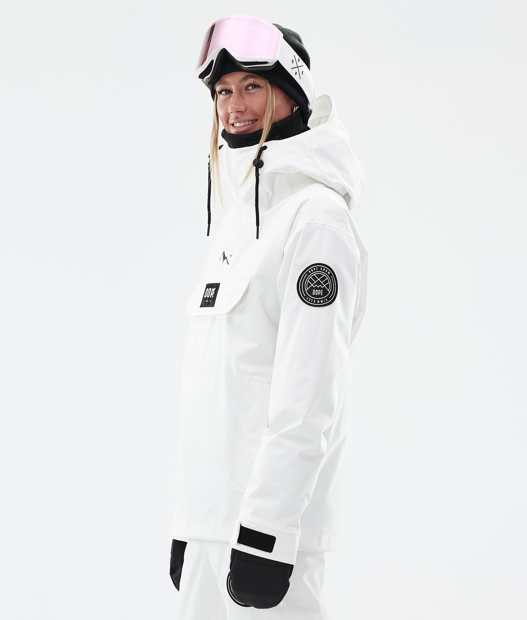 White best sale snow jacket