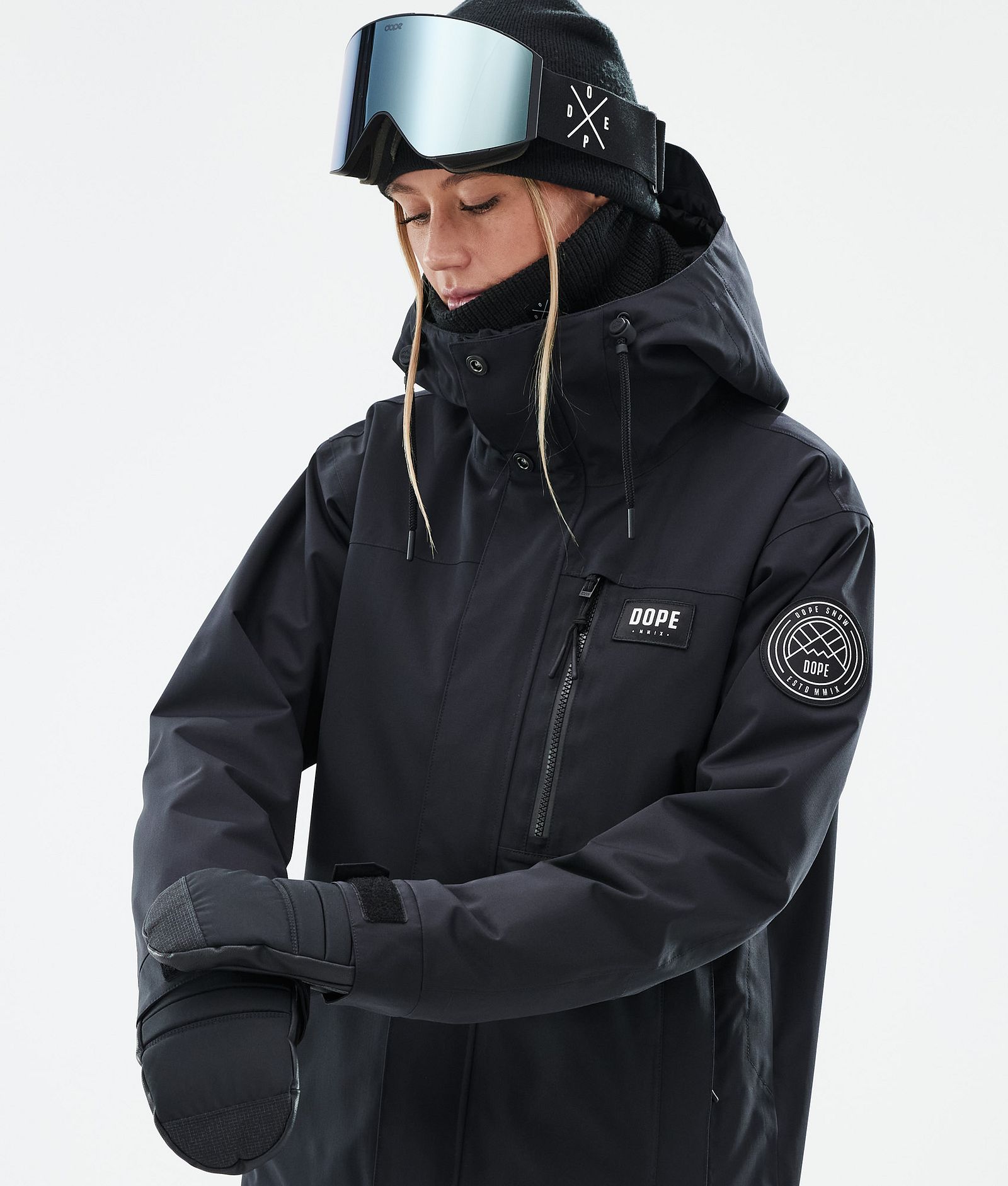 Blizzard W Full Zip Snowboardjakke Dame Black Renewed, Billede 2 af 10