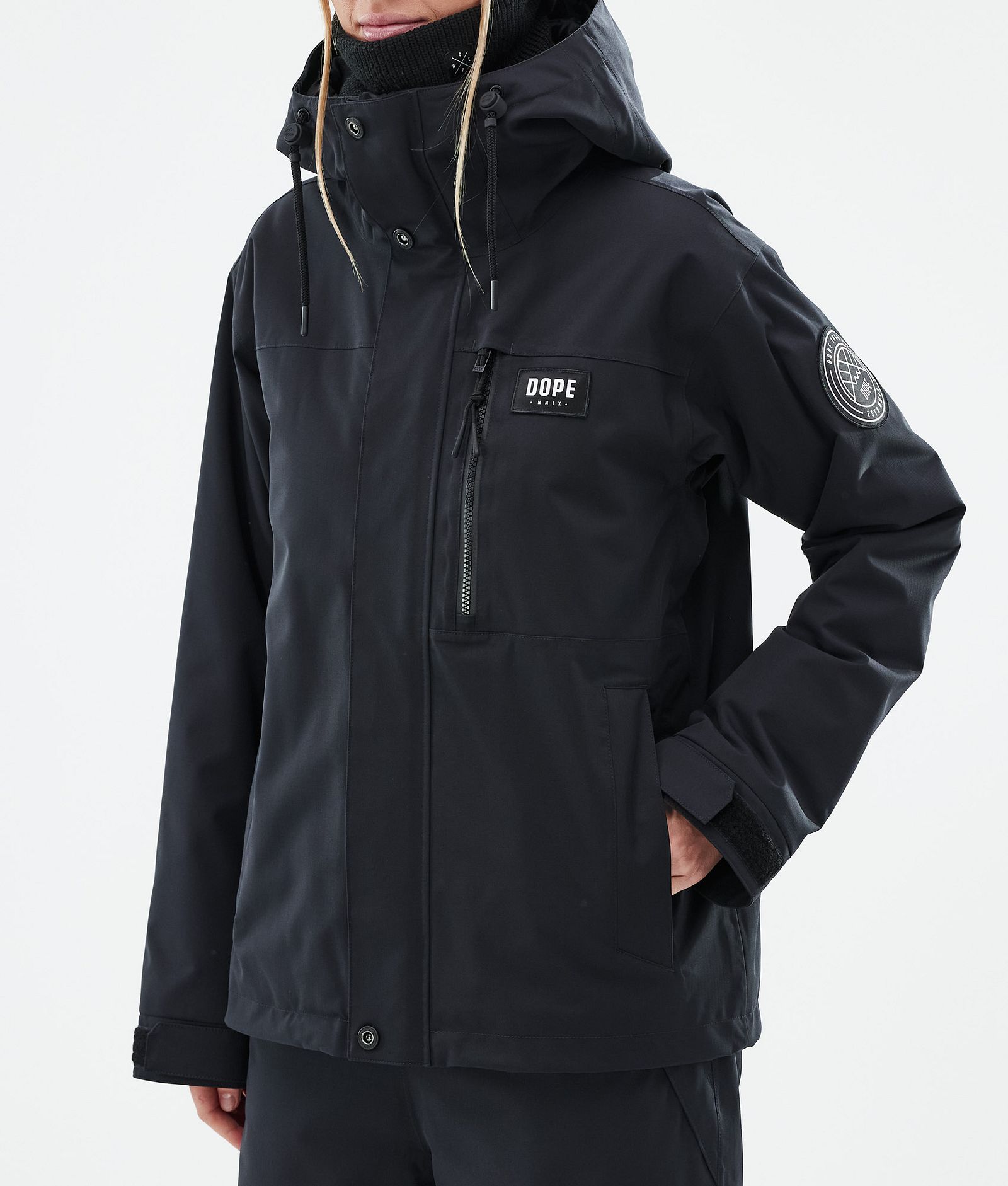 Blizzard W Full Zip Snowboardjacke Damen Black, Bild 8 von 10