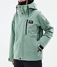 Blizzard W Full Zip Kurtka Narciarska Kobiety Faded Green, Zdjęcie 8 z 10