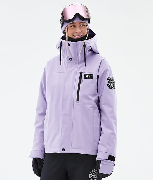 Dope Blizzard W Full Zip 24 Chaqueta Snowboard Mujer Faded Violet