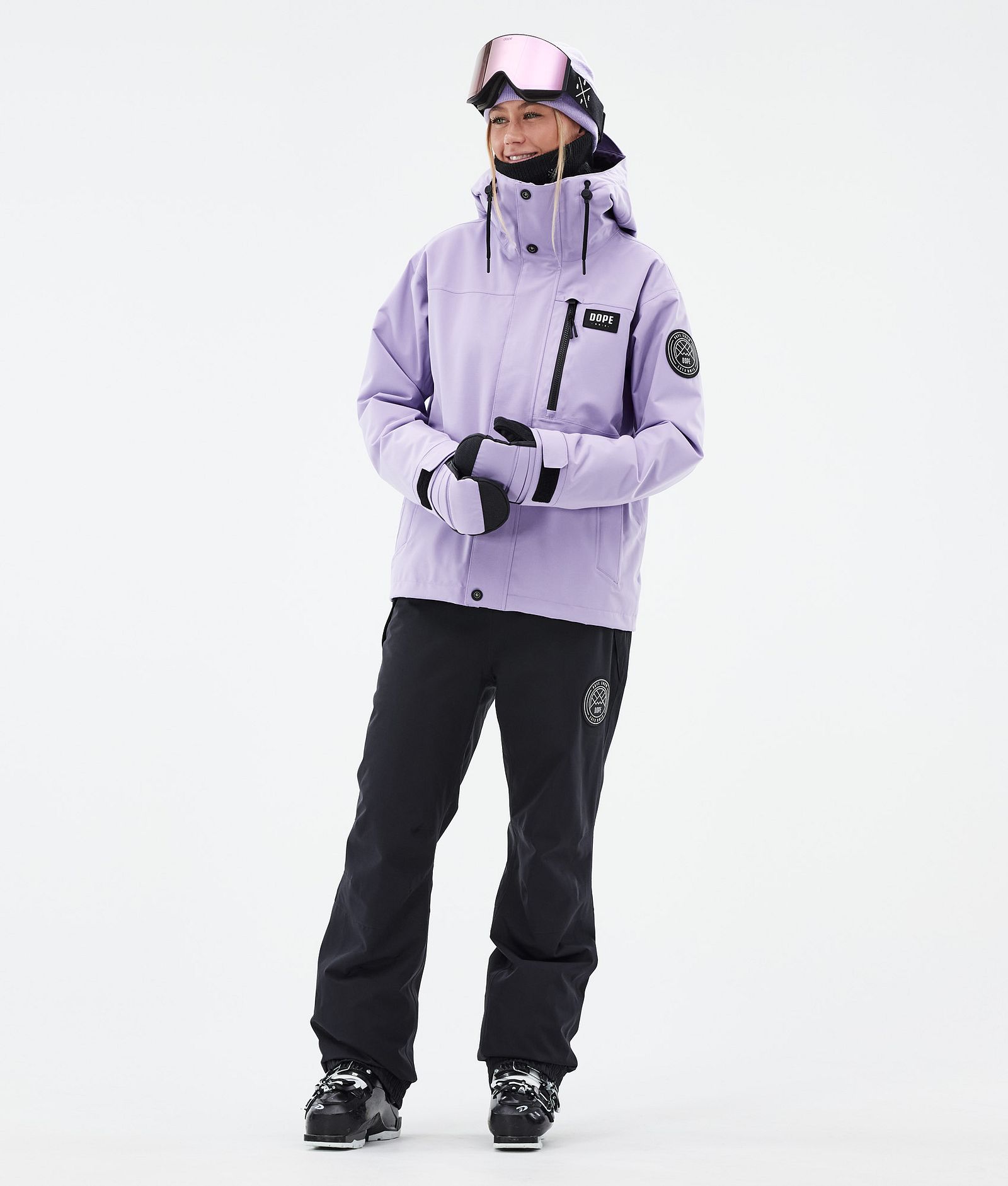 Blizzard W Full Zip Kurtka Narciarska Kobiety Faded Violet, Zdjęcie 3 z 10