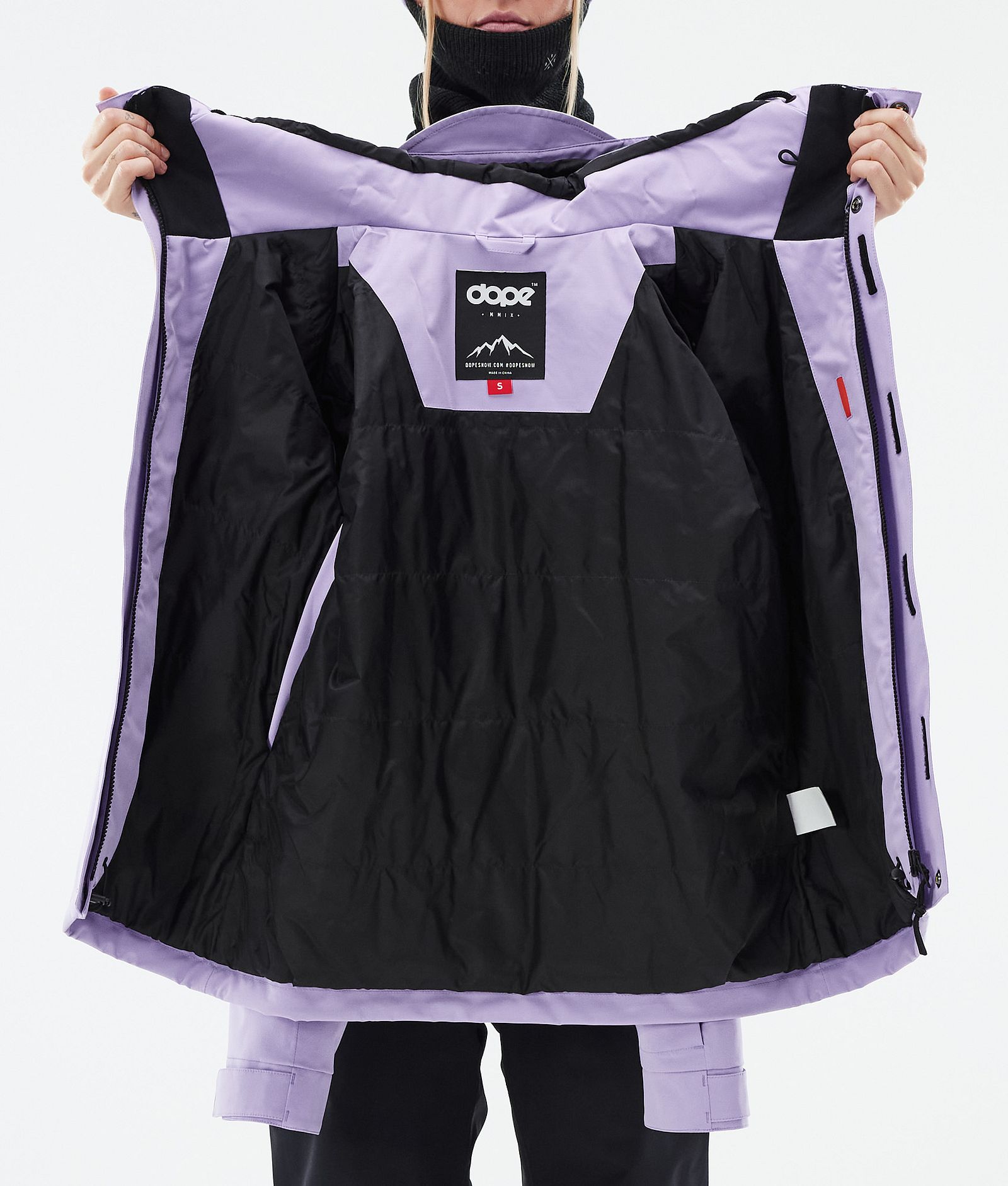 Blizzard W Full Zip スキージャケット レディース Faded Violet, 画像10 / 10