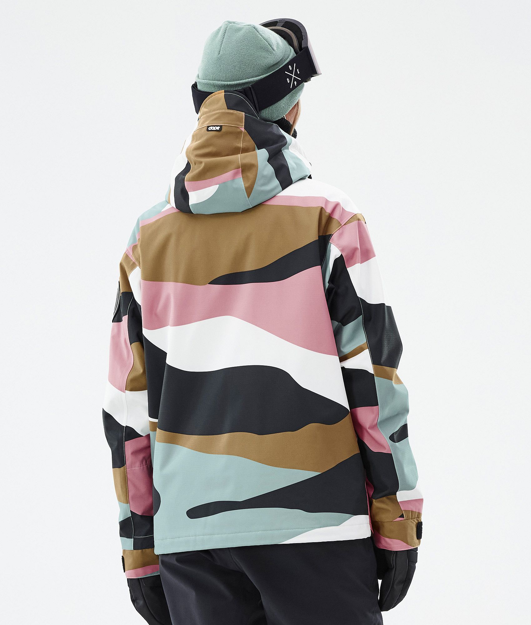 Pink camo snowboard on sale jacket