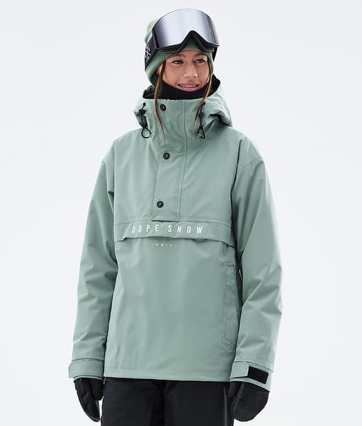 Legacy W Snowboardjacke Damen Faded Green